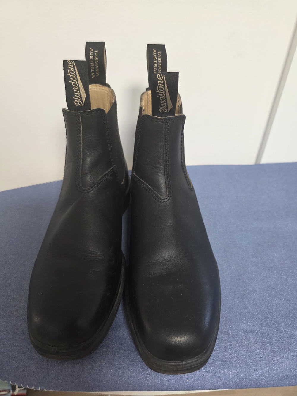 Blundstone Black Leather Men's Chukka Boots